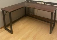 l-formad skrivbord bortskänkes