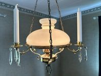  Taklampa, elektrifierad fotogenmodell med prismor