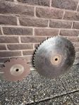 2 st klyvklingor - 540 mm och 300 mm - stabila och vassa