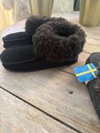 Tofflor, handgjorda i Sverige.