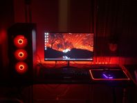 Stationär PC Gaming setup