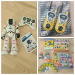 Robot Sophie, Walkie Talkie, PlayDough, Slime