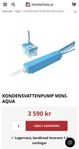 Kondensvatten pump mini aqua 