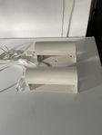 Vintage vägglampa V413 LOD, IKEA, 1980-tal, vita, 2 stycken