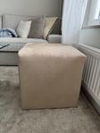 sammet sittpuff