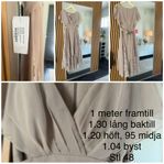 Beige långklänning