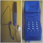 Telia ouno knapptelefon. Fynd