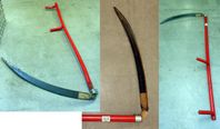 Fiskars classic lie (scythe), 65 cm blad x 138 cm skaft