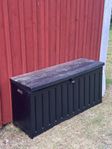 förvaringsbox svart plast 