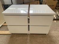 2 Sängbord IKEA Malm