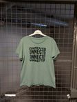 Green T-shirt with print- XX/XS