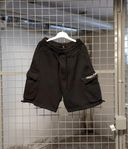 Black cotton shorts with pockets - XS/S