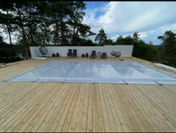 Rib cover silvergrå 8x4 