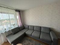 Grå Soffa