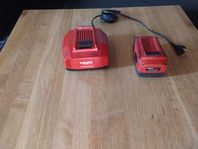 HILTI B22 8,0 med snabbladdare