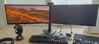 2x LG 25UM58-P