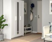 Brimnes garderob svart Ikea