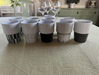 10 st kaffemuggar Filippa K - Rörstrand