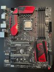 Intel Core i7-6700K + MSI Z170A Gaming M7