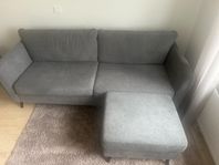 County 2,5 sits soffa + fotpall