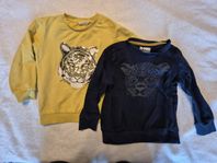 Två sweatshirts Kappahl DMD 98/104