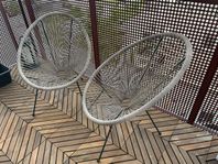 2 st loungestolar
