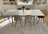 Bolia matgrupp med 6 st stolar 