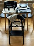Stokke Steps matstol med babyonsats + baby bouncer 