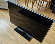 TV (samsung) med högtalare (logitech)