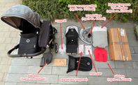 Bugaboo Donkey 2 med mycket tillbehör