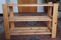 Trähylla , skoställ 75x51 djup 30