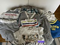 Klädpaket med pojkkläder storlek 74