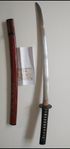 Samurajsvärd, Lång Wakizashi i Koshirae, Edo, Skadad Saya.