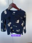 Mumintröja storlek 104 T-shirt Tiger storlek 2-4