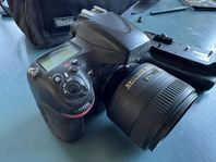 Nikon D800E + objektiv 
