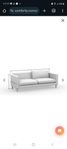 Stillren  2 sits soffa från ikea 