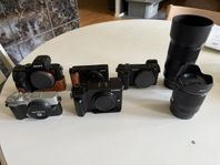 Kameror, Sony, Olympus, Panasonic