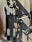 Cykelställ till fatbike för 2 cyklar