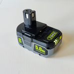 2st 5Ah batteri för Ryobi One+