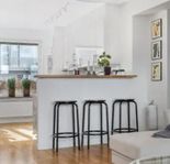 3 Barstol / barpall i svart- vintage