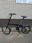 hopfällbar cykel.