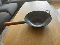 Yosukata wokpanna 34cm kolstål