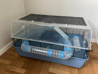 Hamsterbur med tillbehör