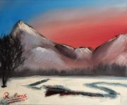 Oljemålning - Bob Ross