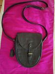 Ikonisk Mulberry satchel i krokoskin