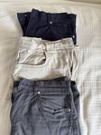3 st jeansshorts från H&M