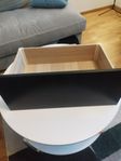 BESTÅ IKEA utdragbar låda med lådfront och lådskena 