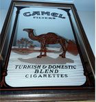 Private Bar Mirror  "CAMEL FILTERS" ! - Reklamens Spegelkylt