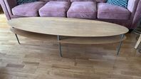 Soffbord massiv ek 180 cm