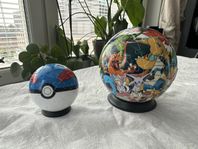 2 st Pokémon 3D pussel, Ravensburger
